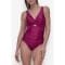 Maillot de bain 'Deep V-Neck Keyhole Twist One-Piece' pour Femmes