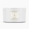 Bougie 3 mèches 'Pearl' - 400 g