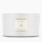 Bougie 3 mèches 'Pearl' - 400 g
